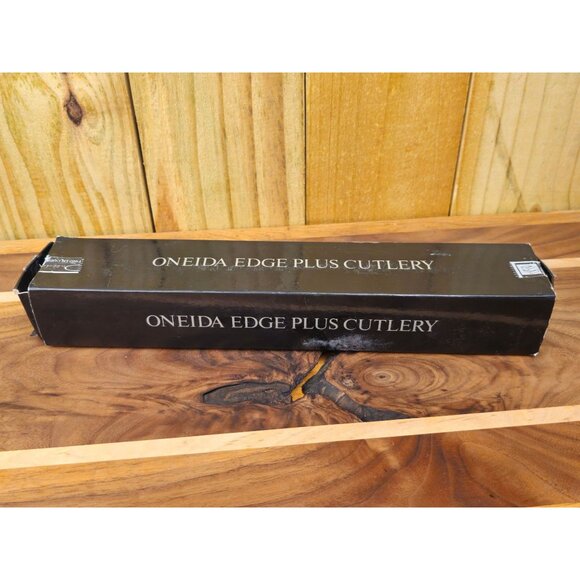 Oneida Edge Plus 5-Piece Knife Set With Black Handles & Stainless Steel Blades I - Picture 2 of 10